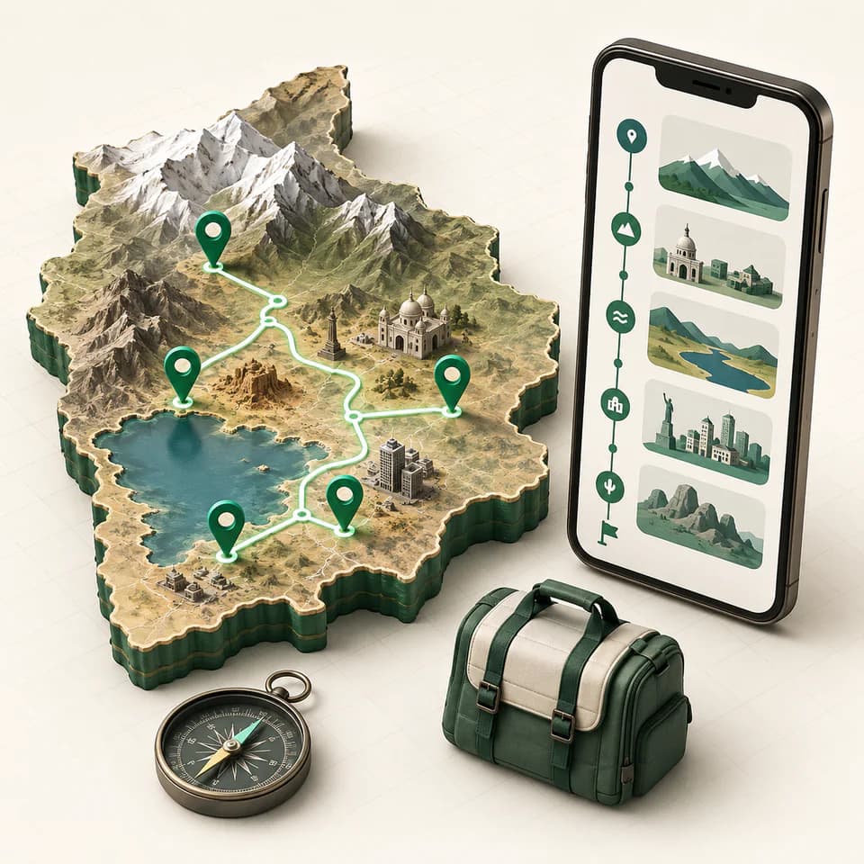 Rutas turísticas personalizadas con IA
